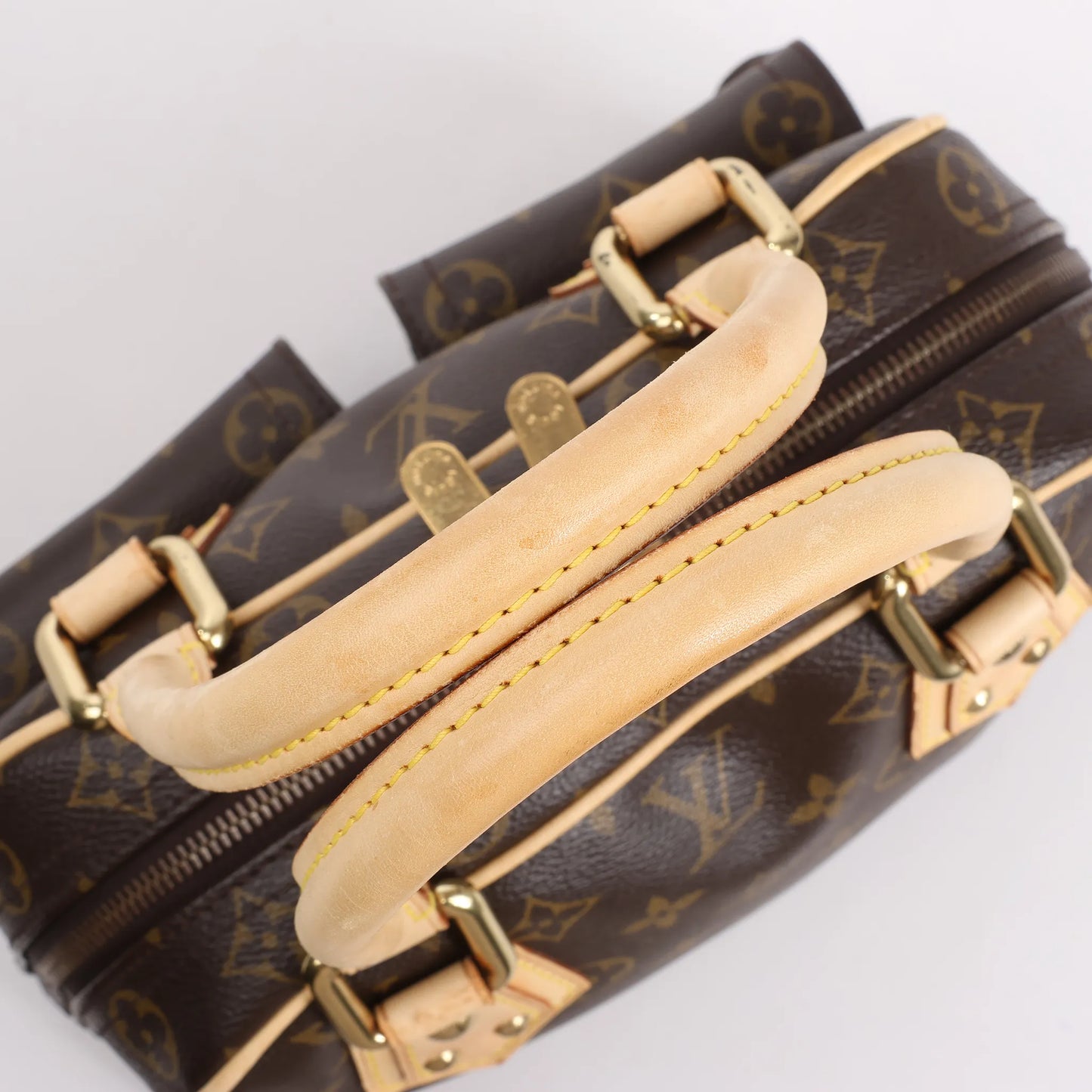 Louis Vuitton Monogram Canvas Manhattan PM Handbag M40026