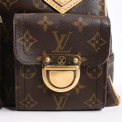 Louis Vuitton Monogram Canvas Manhattan PM Handbag M40026