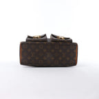 Louis Vuitton Manhattan PM Monogram Canvas Handbag in Brown M40026