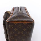 Louis Vuitton Manhattan PM Monogram Canvas Handbag in Brown M40026