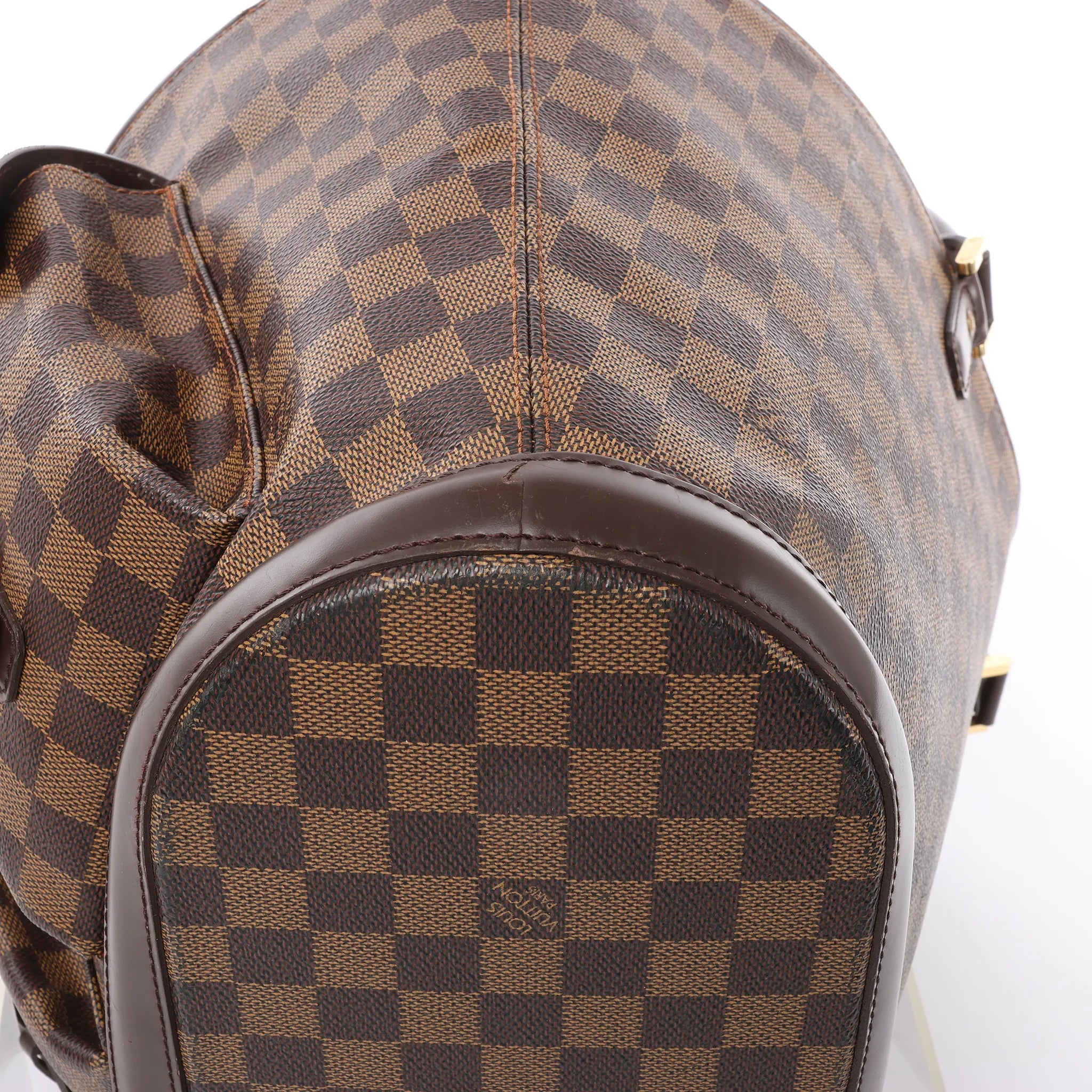 Louis Vuitton Manosque GM Damier Ebene Handbag in Brown N51120