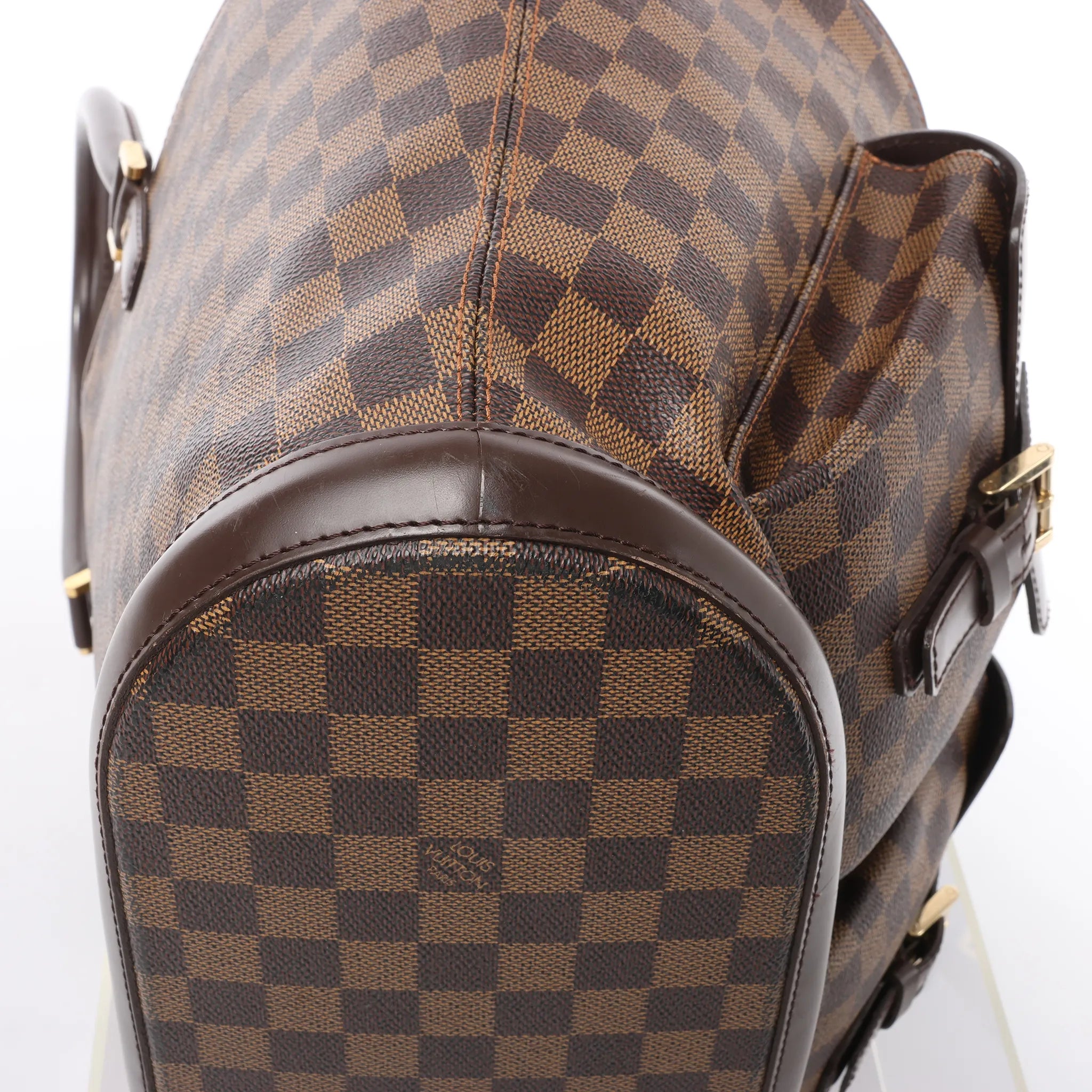 Louis Vuitton Manosque GM Damier Ebene Handbag in Brown N51120