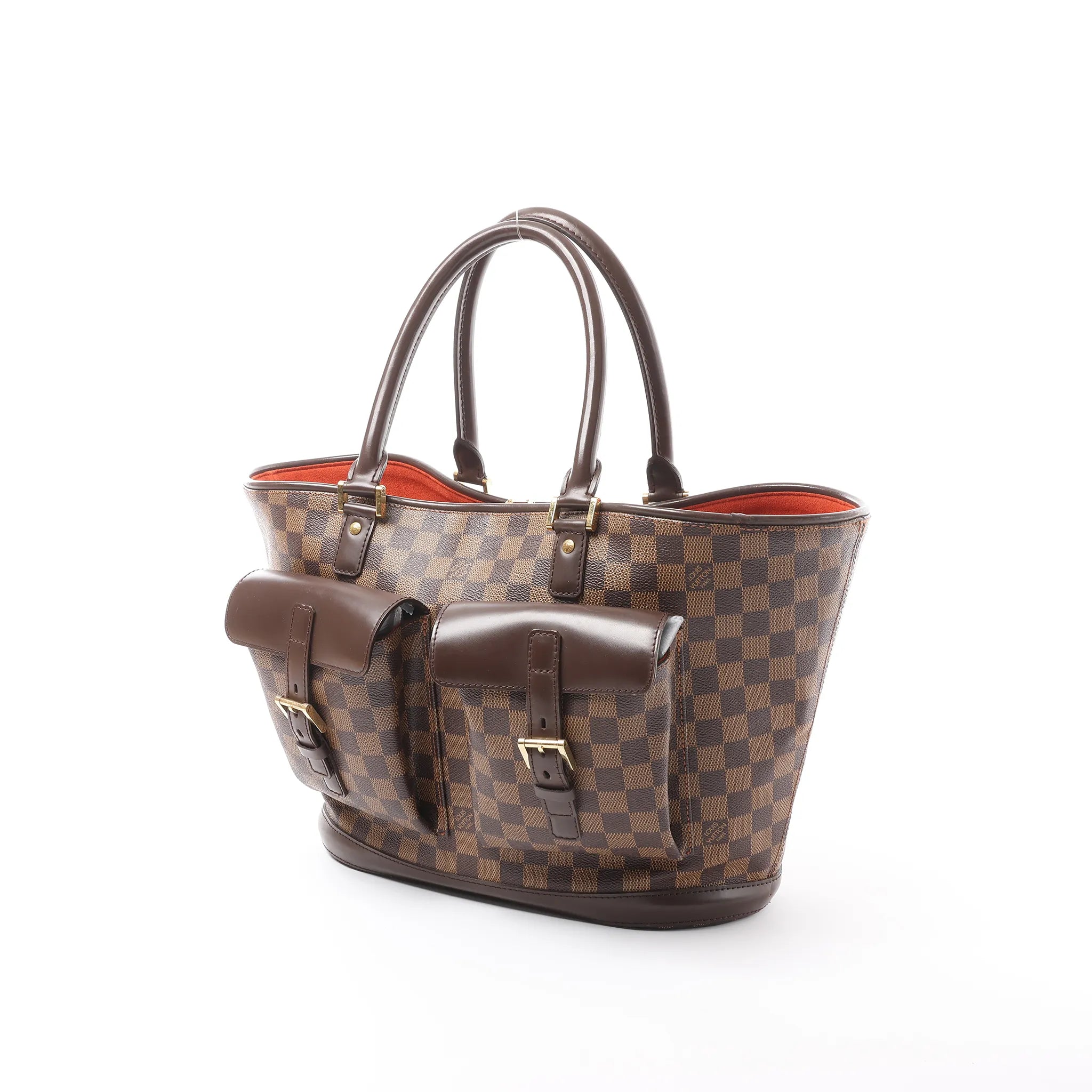 Louis Vuitton Manosque GM Damier Ebene Handbag in Brown N51120