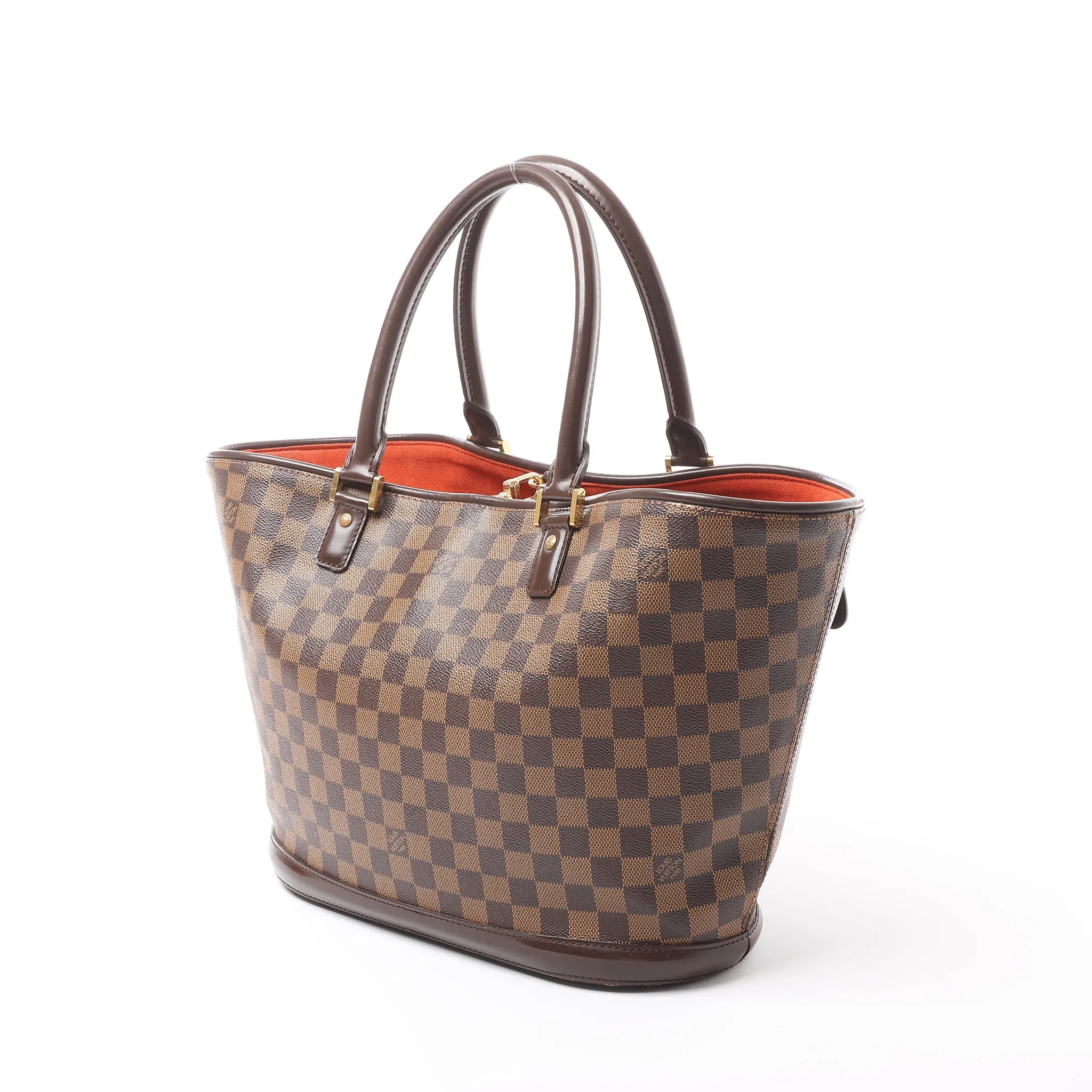 Louis Vuitton Manosque GM Damier Ebene Handbag in Brown N51120