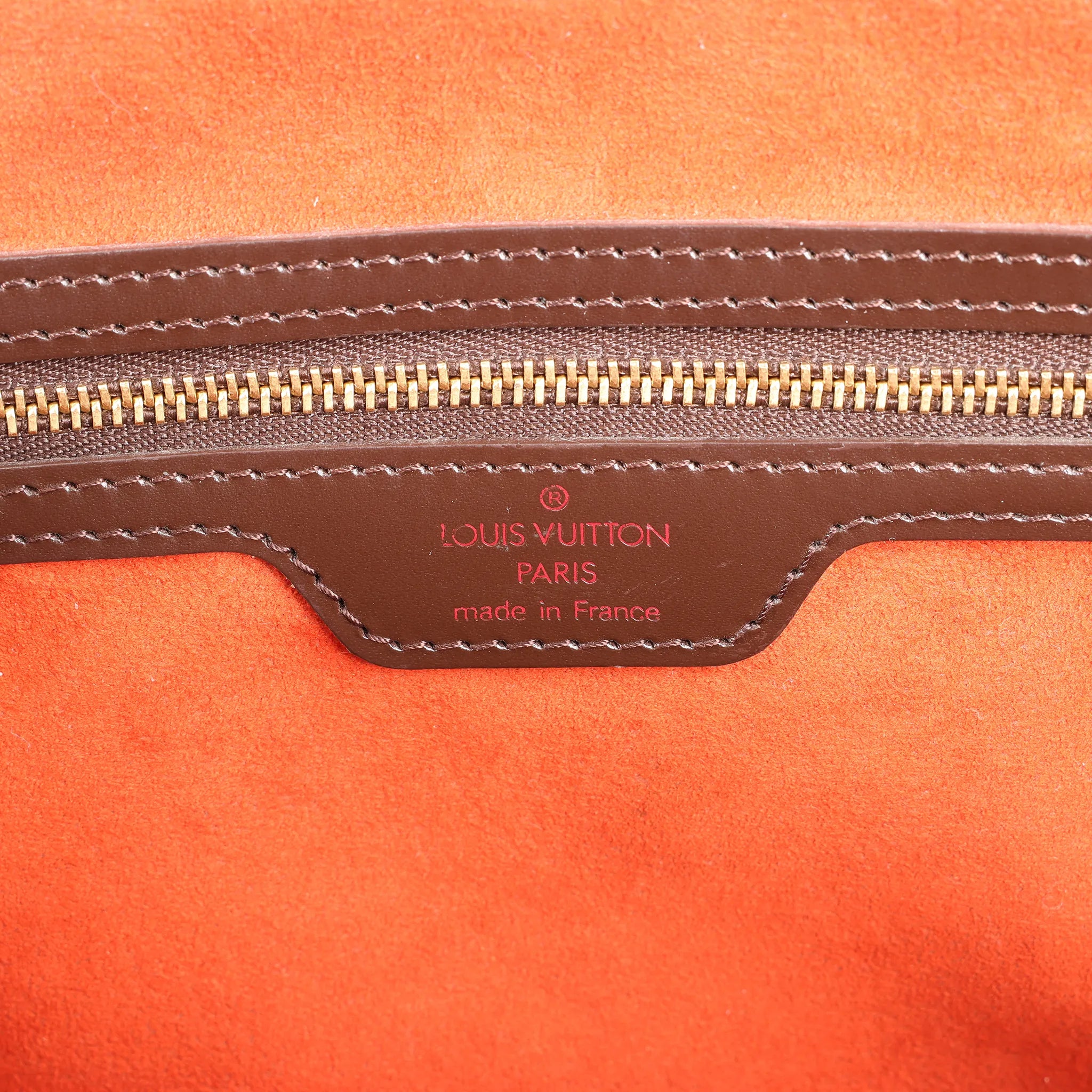 Louis Vuitton Manosque PM Damier Ebene Handag in Brown N51121