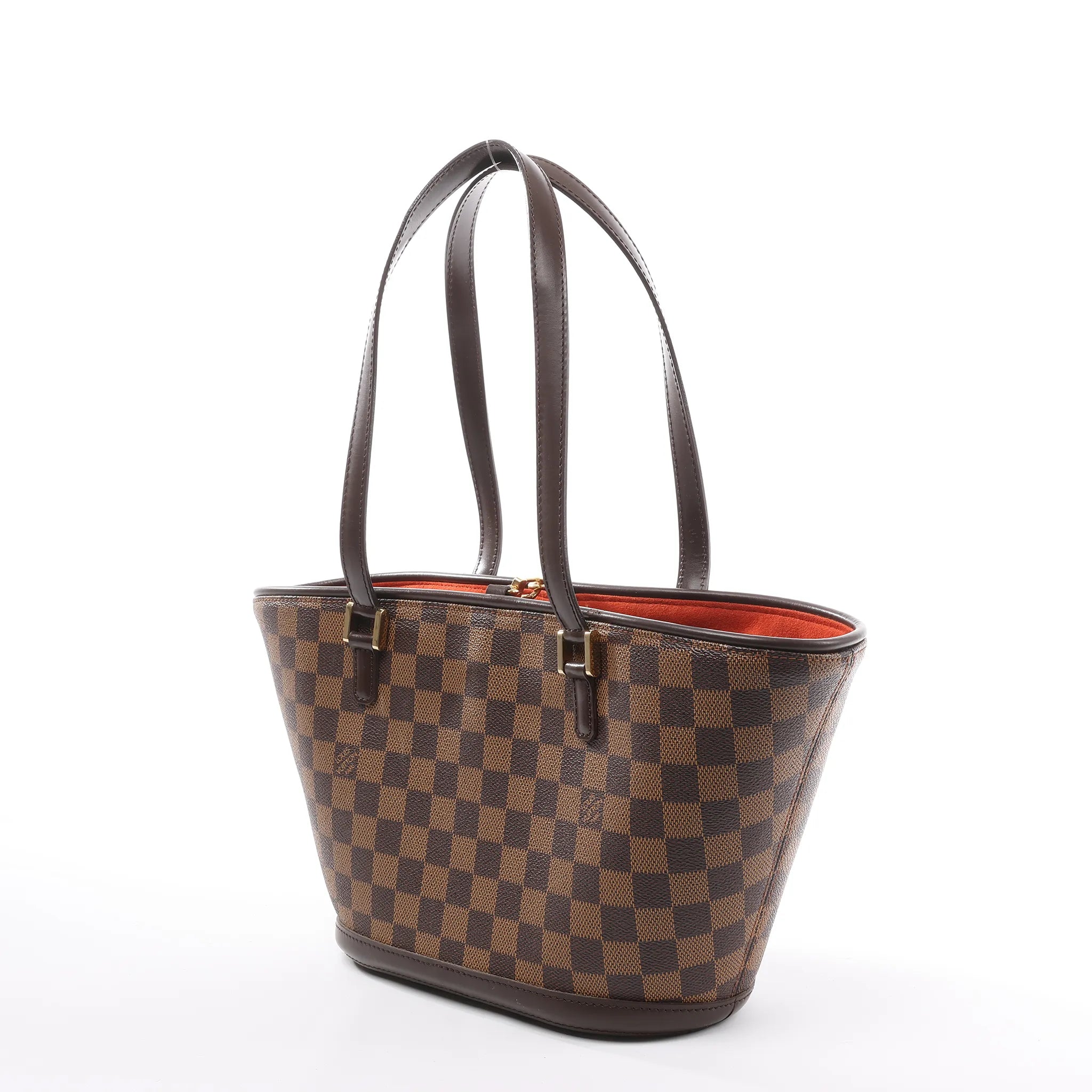 Louis Vuitton Manosque PM Damier Ebene Handag in Brown N51121