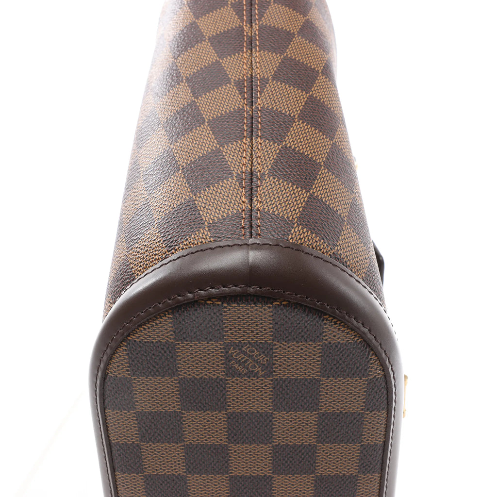 Louis Vuitton Manosque PM Damier Ebene Handag in Brown N51121