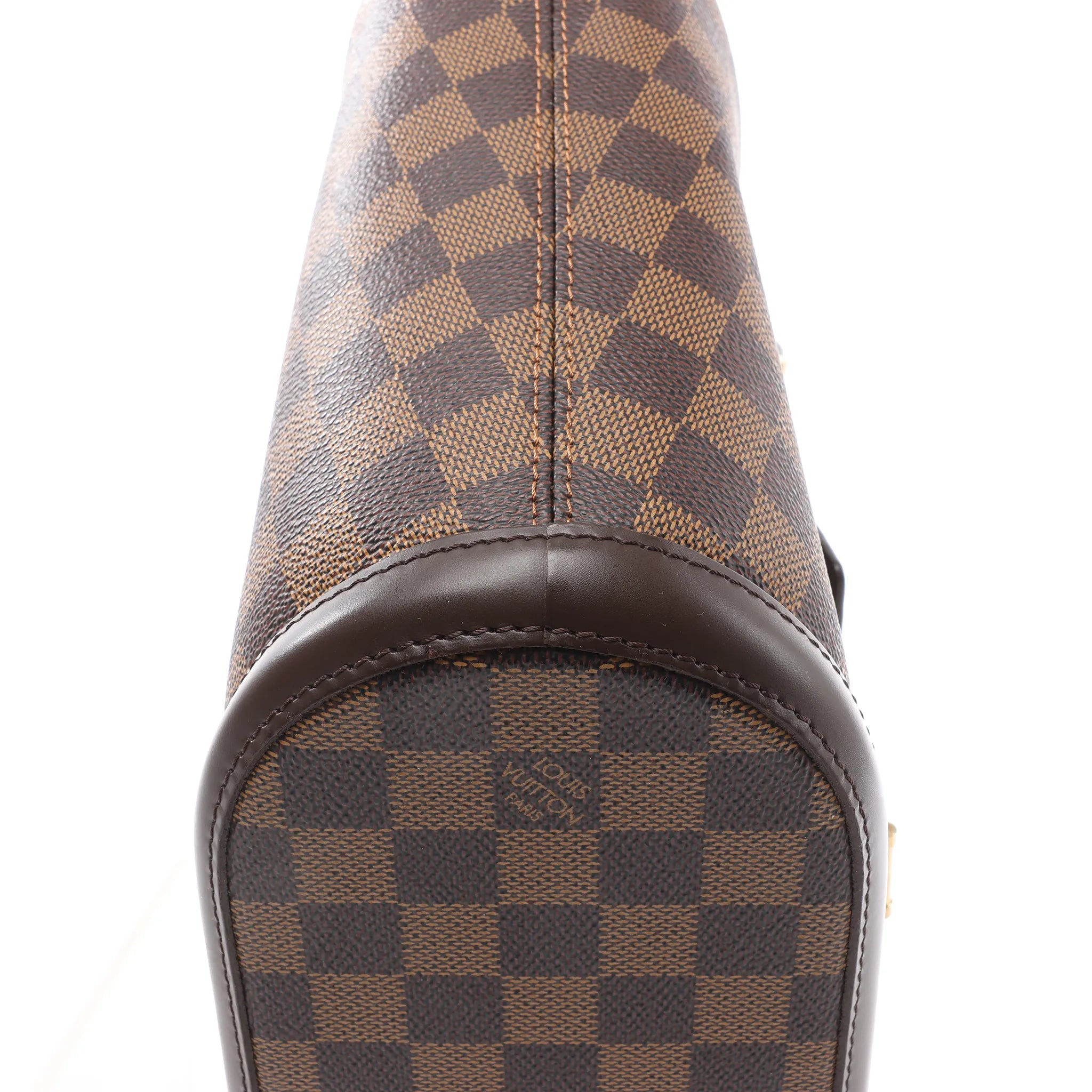 Louis Vuitton Manosque PM Damier Ebene Handag in Brown N51121