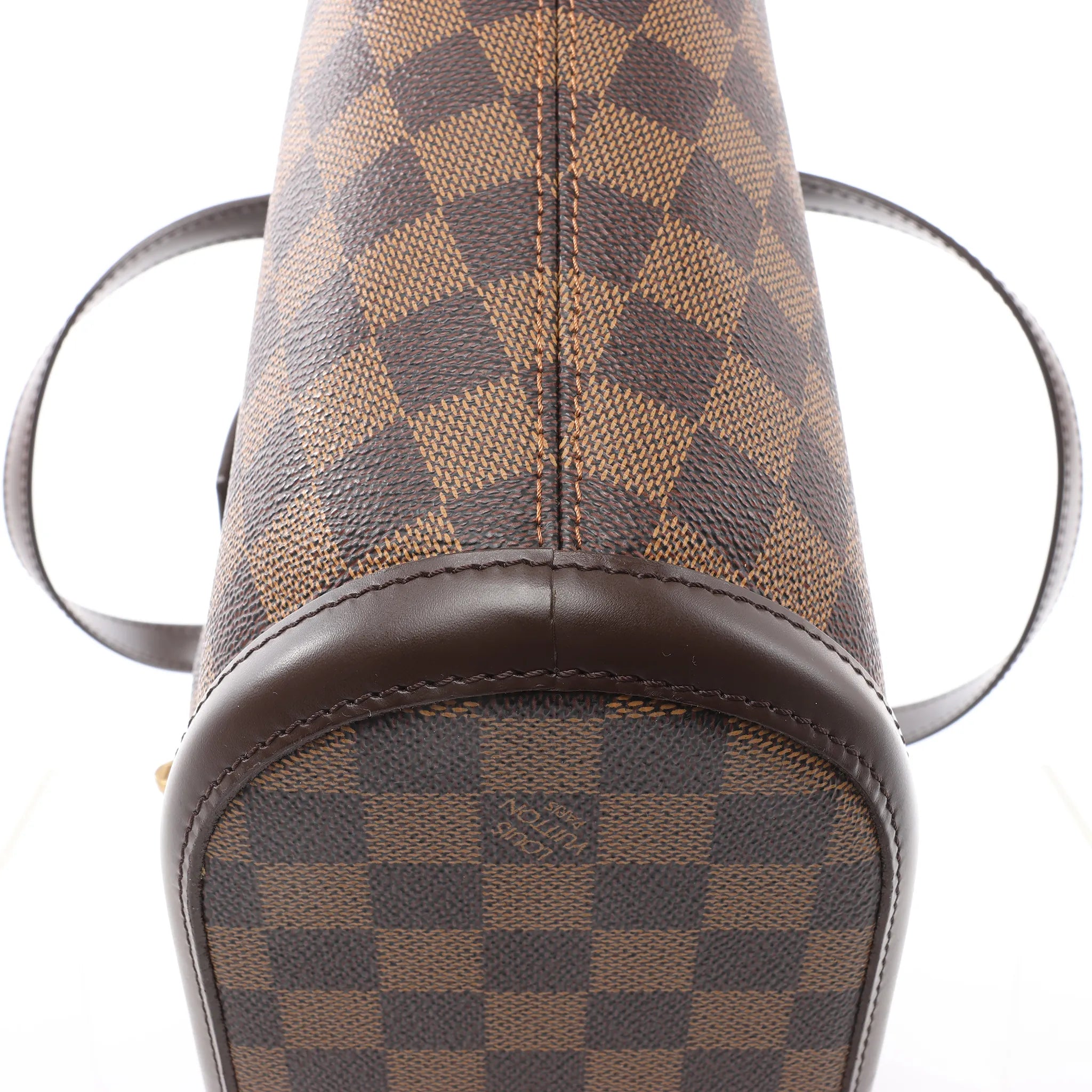 Louis Vuitton Manosque PM Damier Ebene Handag in Brown N51121