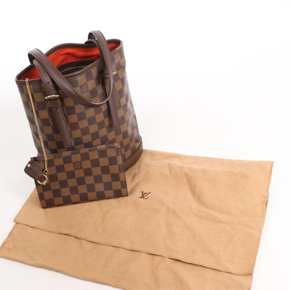 Louis Vuitton Malle Damier Shoulder Bag in Brown N42240