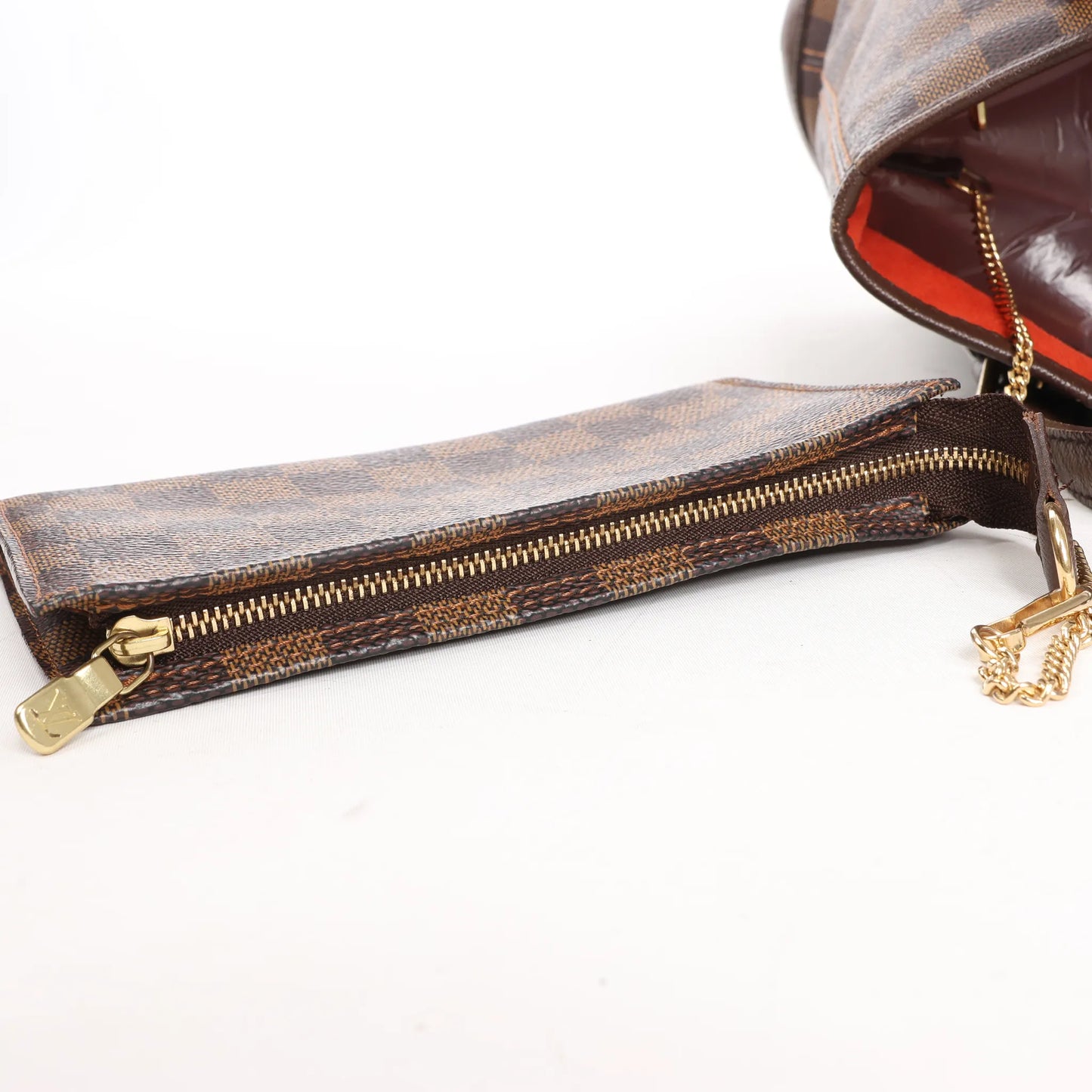 Louis Vuitton Malle Damier Shoulder Bag in Brown N42240