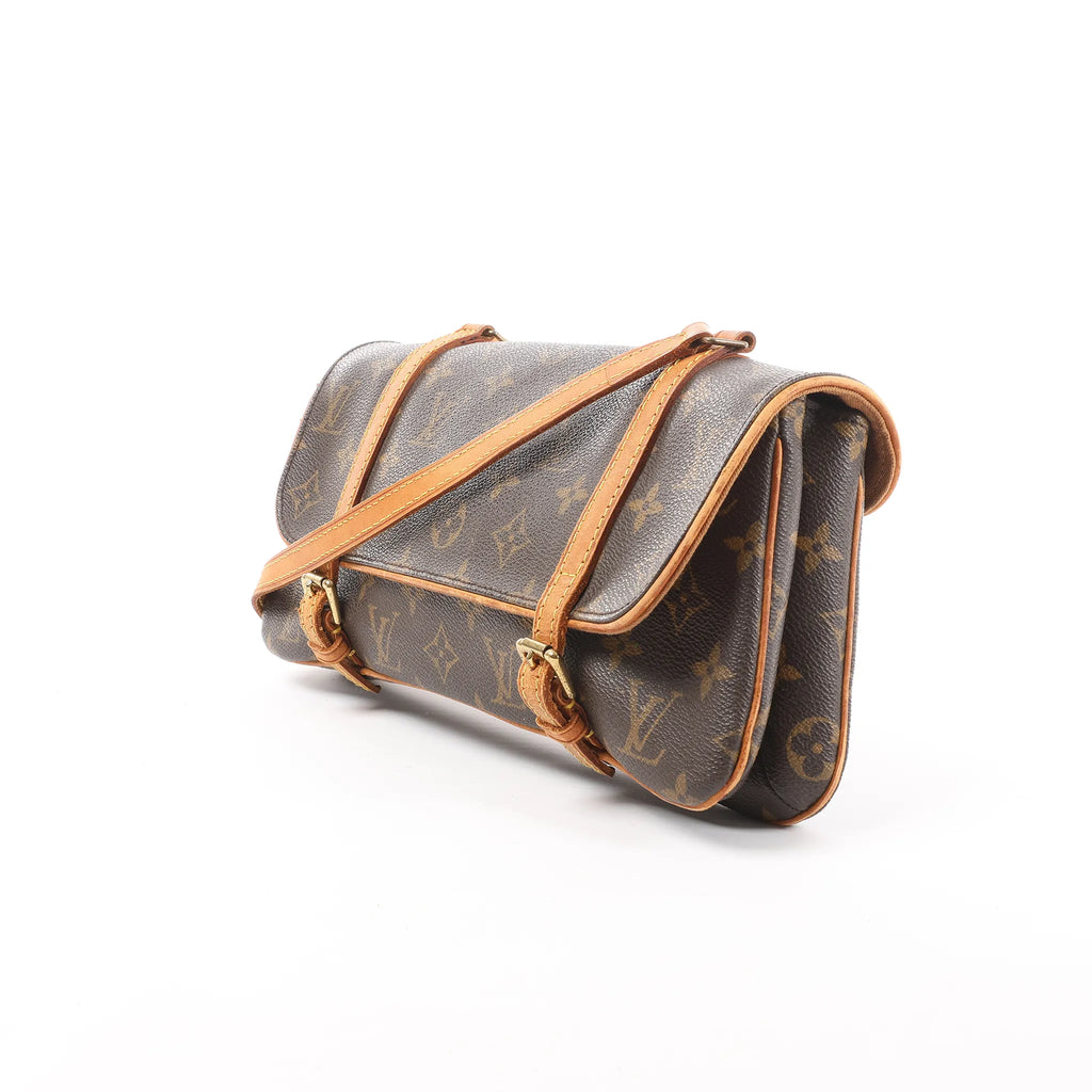 Louis Vuitton Marelle Monogram Canvas Crossbody Bag in Brown M51157