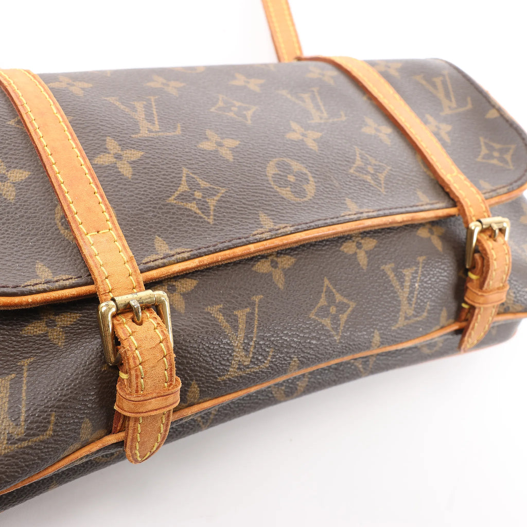 Louis Vuitton Marelle Monogram Canvas Crossbody Bag in Brown M51157