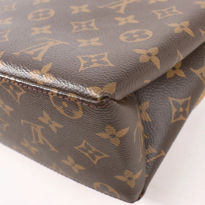 Louis Vuitton Monogram Marignan 2Way Female Handbag in Brown x Red M44286