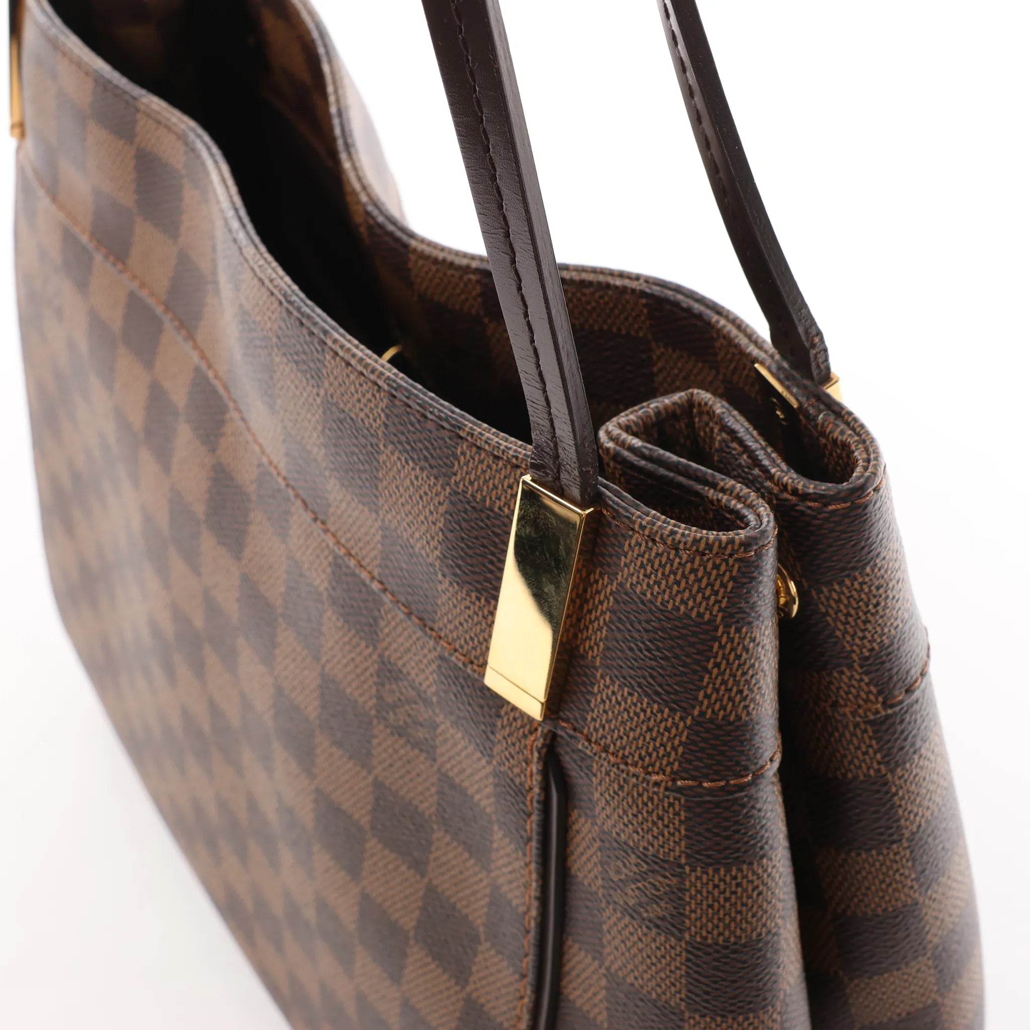 Louis Vuitton Marylebone PM Damier Ebene Shoulder Bag in Brown N41215