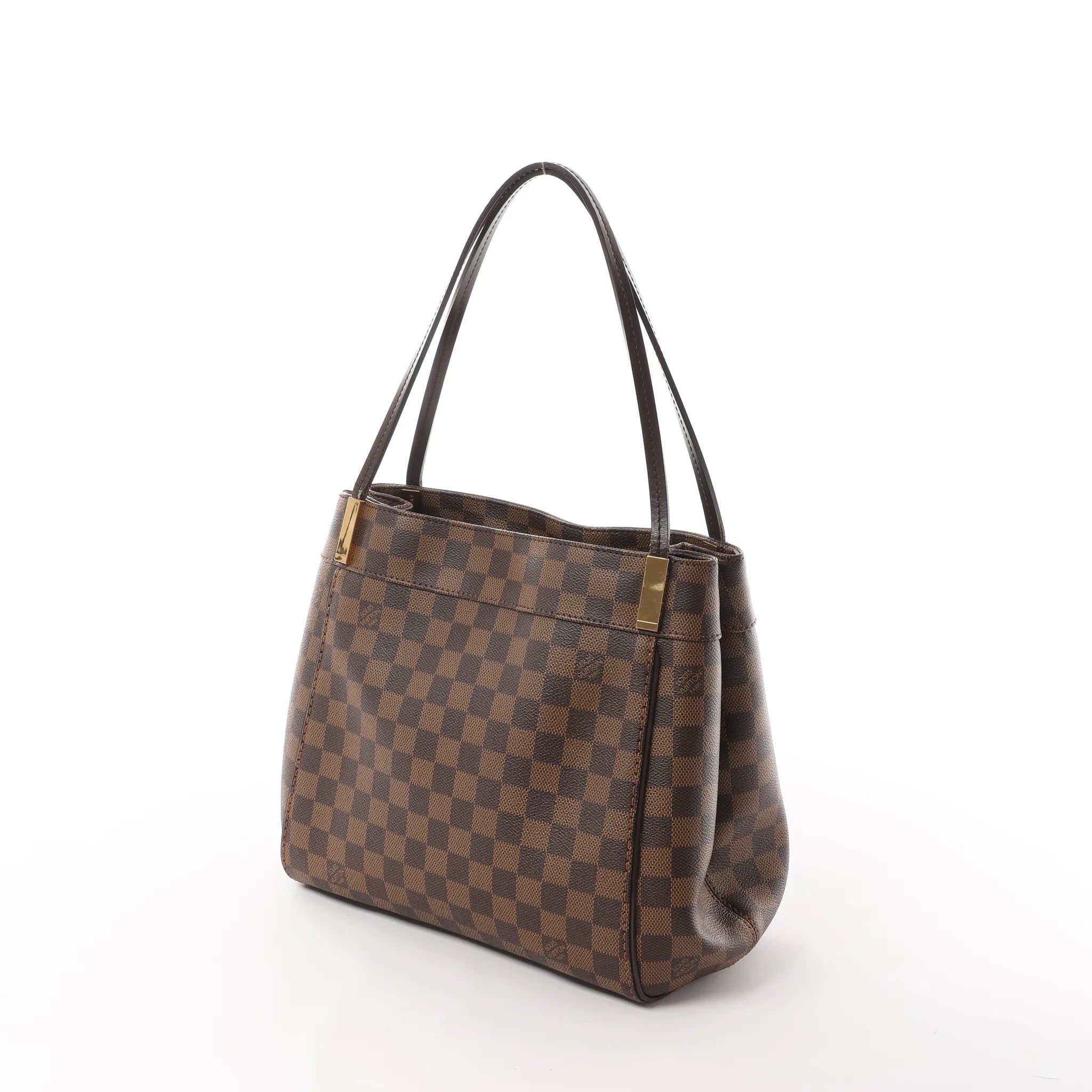 Louis Vuitton Marylebone PM Damier Ebene Shoulder Bag in Brown N41215