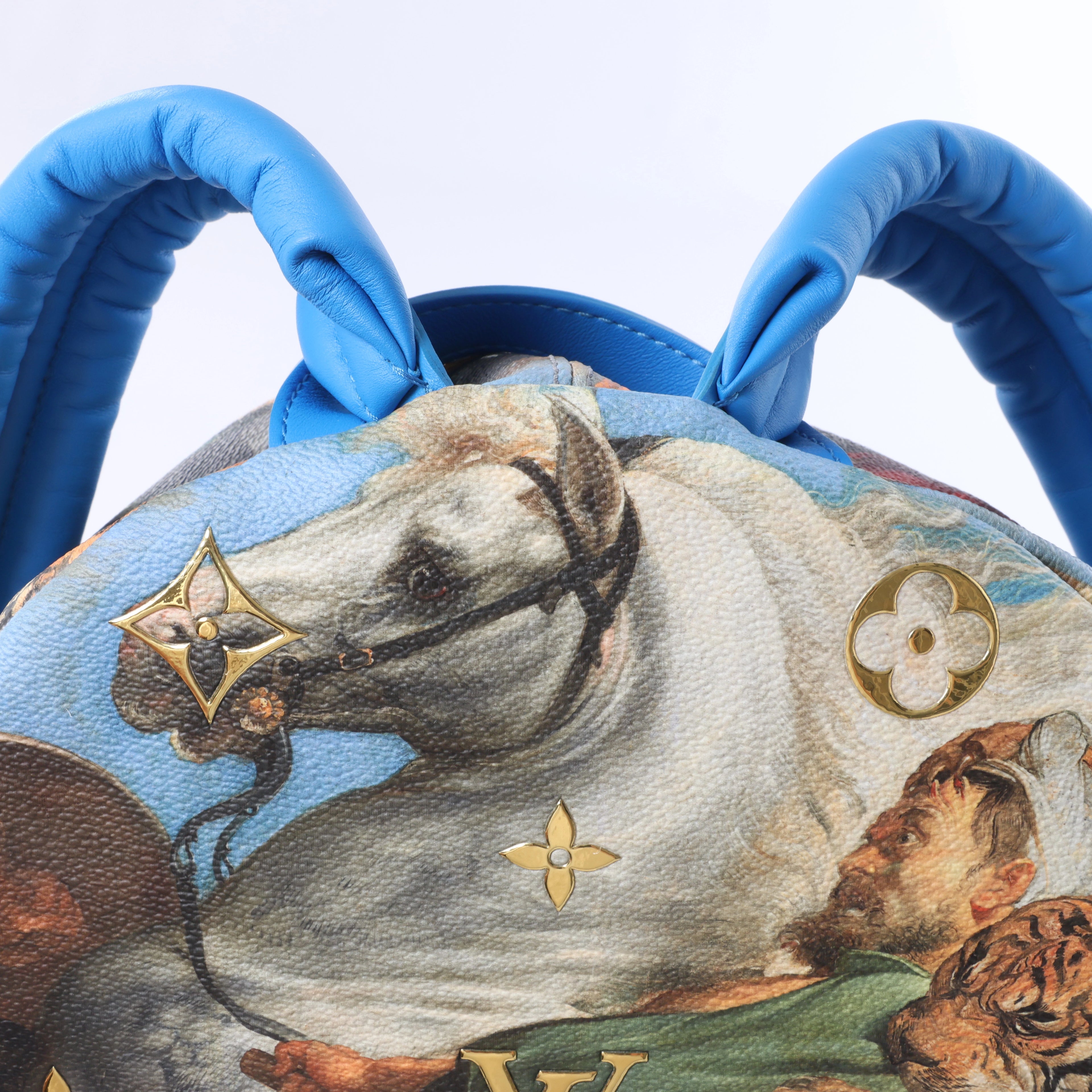 Louis Vuitton Palm Springs Masters Rubens Collection Backpack in Blue M43335