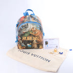Louis Vuitton Palm Springs Masters Rubens Collection Backpack in Blue M43335