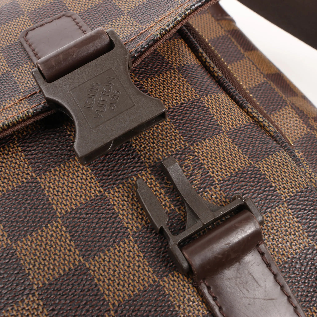 Louis Vuitton Melville Damier Ebene Crossbody Bag in Brown N51125