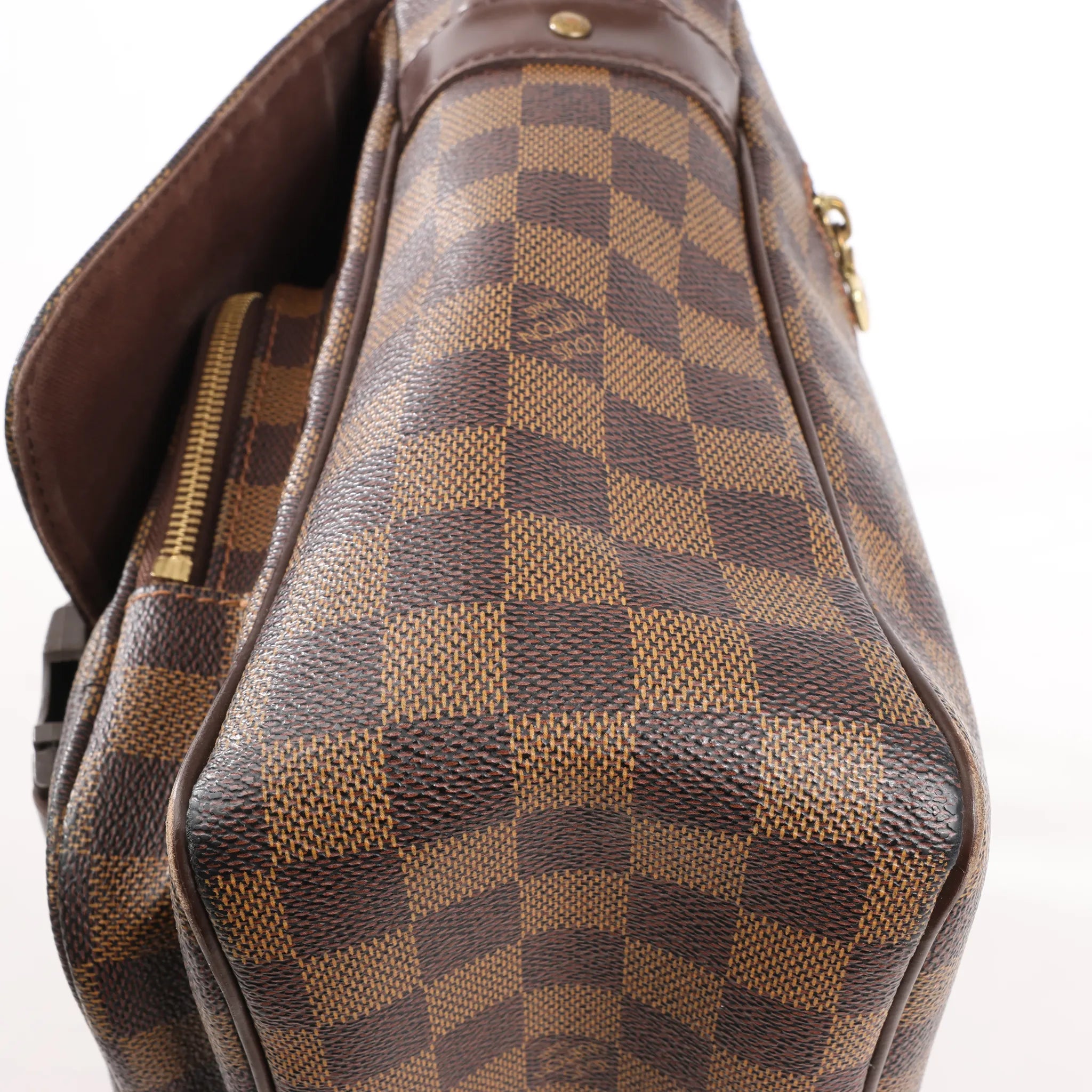 Louis Vuitton Melville Damier Ebene Crossbody Bag in Brown N51125