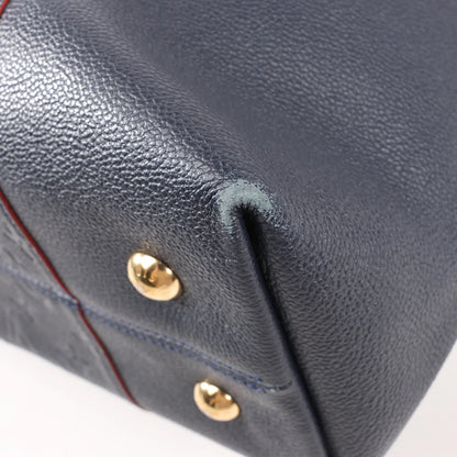 Louis Vuitton Monogram Empreinte Melie in Navy Blue M44012