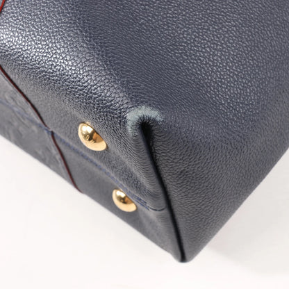 Louis Vuitton Monogram Empreinte Melie in Navy Blue M44012