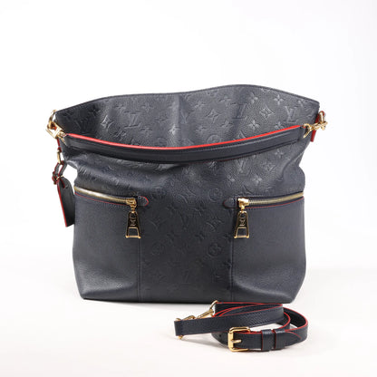 Louis Vuitton Monogram Empreinte Melie in Navy Blue M44012