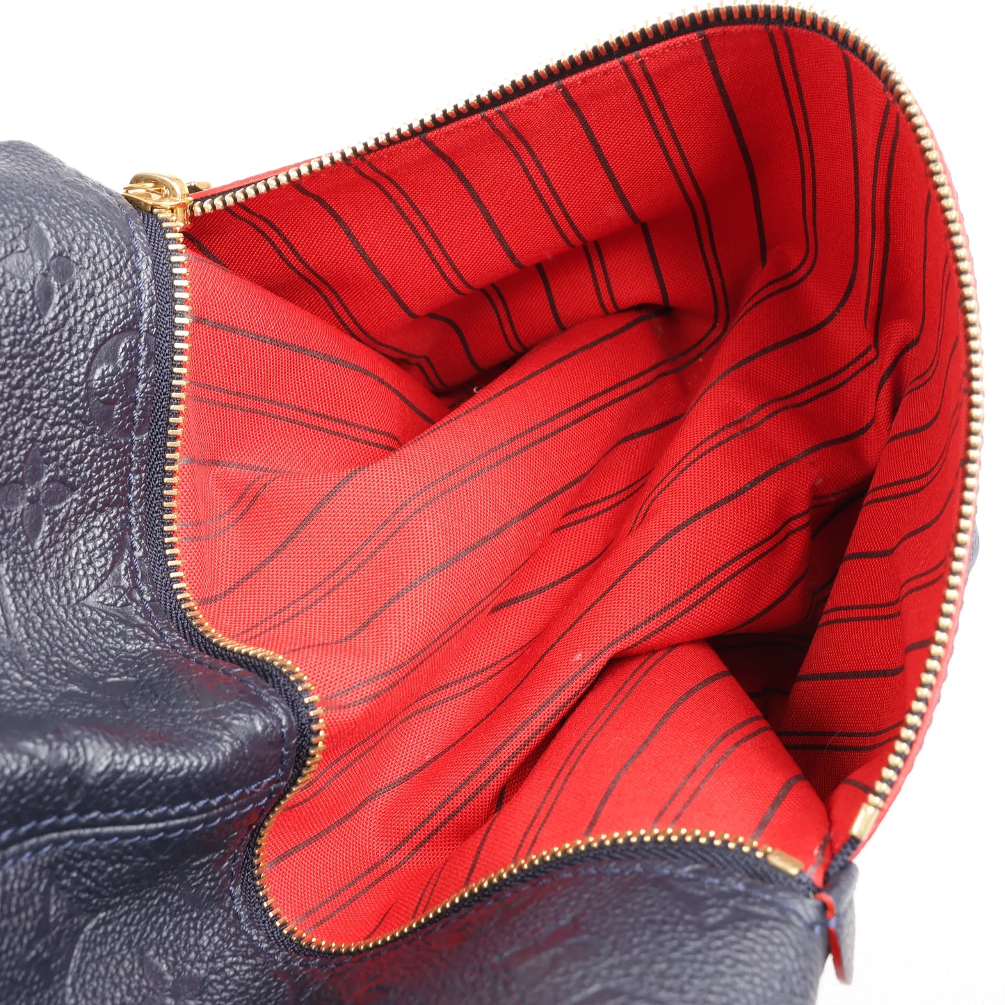 Louis Vuitton Monogram Empreinte Melie in Navy Blue M44012