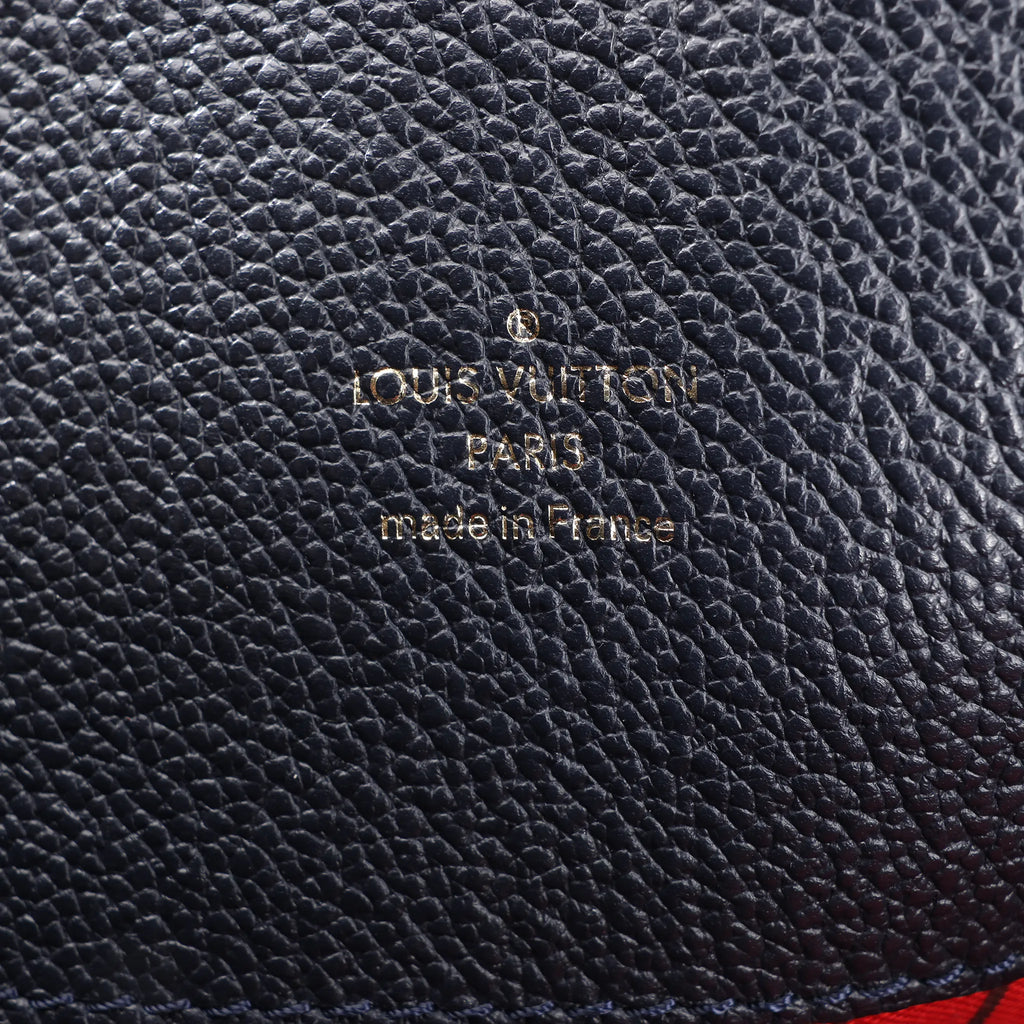 Louis Vuitton Monogram Empreinte Melie in Navy Blue M44012