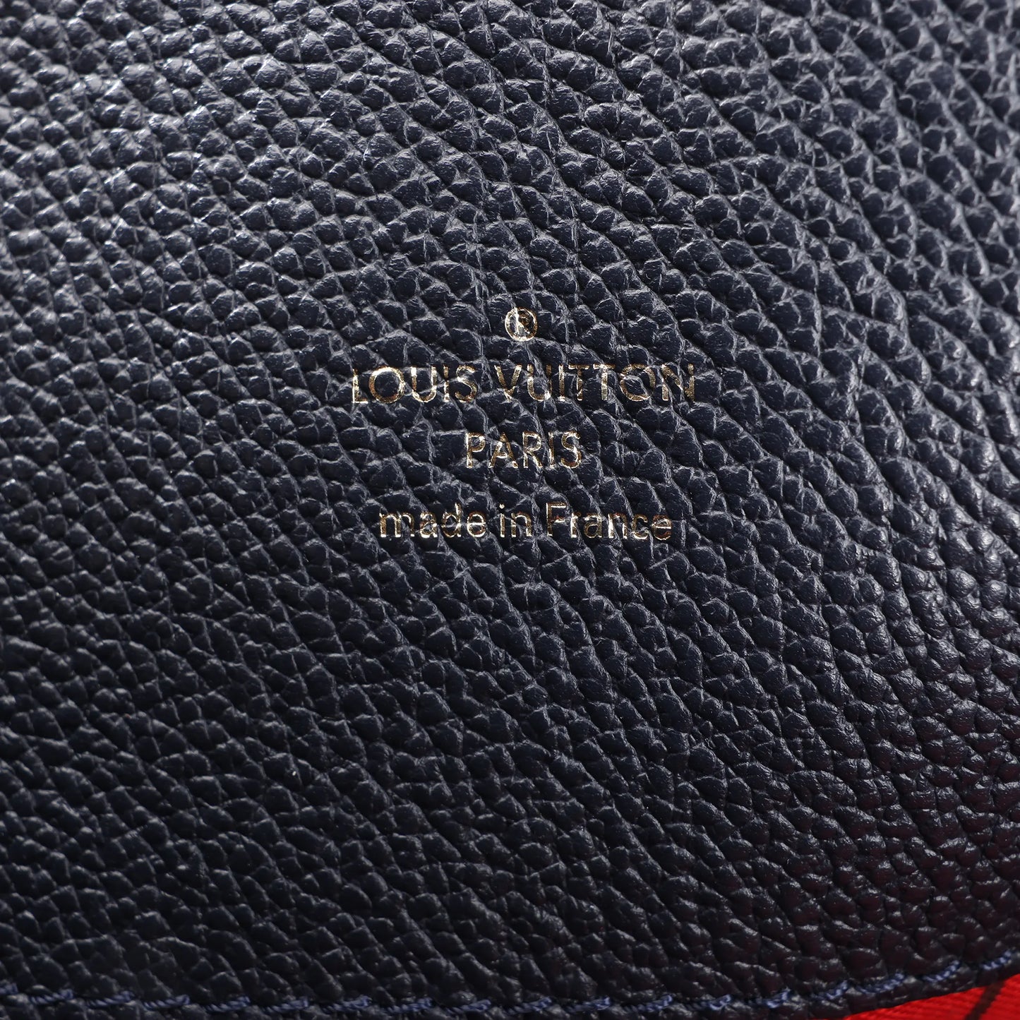 Louis Vuitton Monogram Empreinte Melie in Navy Blue M44012