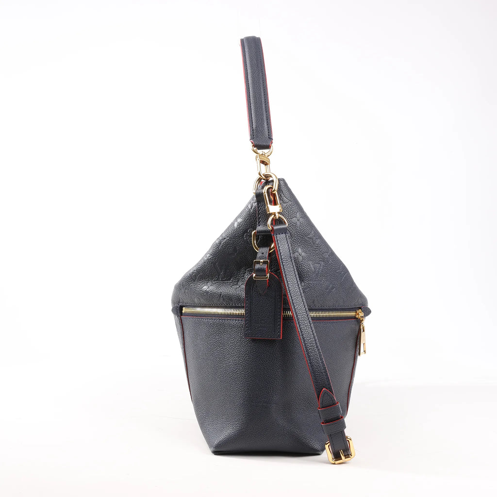 Louis Vuitton Monogram Empreinte Melie in Navy Blue M44012