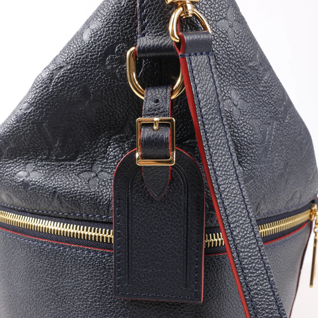 Louis Vuitton Monogram Empreinte Melie in Navy Blue M44012