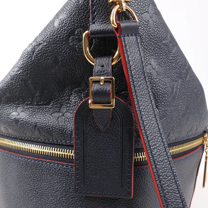Louis Vuitton Monogram Empreinte Melie in Navy Blue M44012