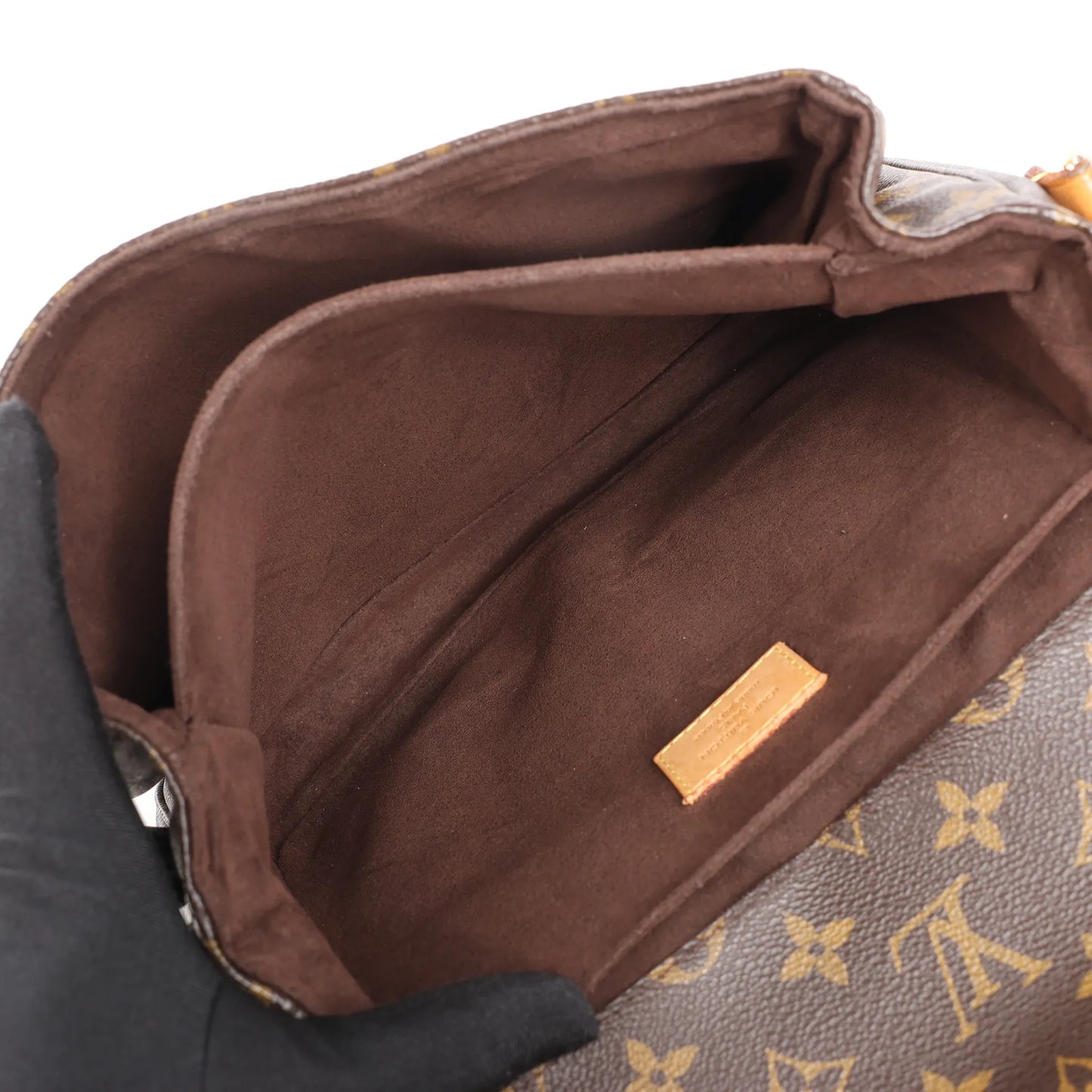 Louis Vuitton Pochette Metis MM Monogram Canvas Umhängetasche in Braun M44875