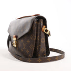 Louis Vuitton Pochette Metis MM Monogram Canvas Crossbody Bag in Brown M44875