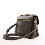 Louis Vuitton Pochette Metis MM Monogram Canvas Crossbody Bag in Brown M44875