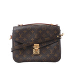 Bolso bandolera Louis Vuitton Metis MM Pochette Monogram Canvas en marrón M44875