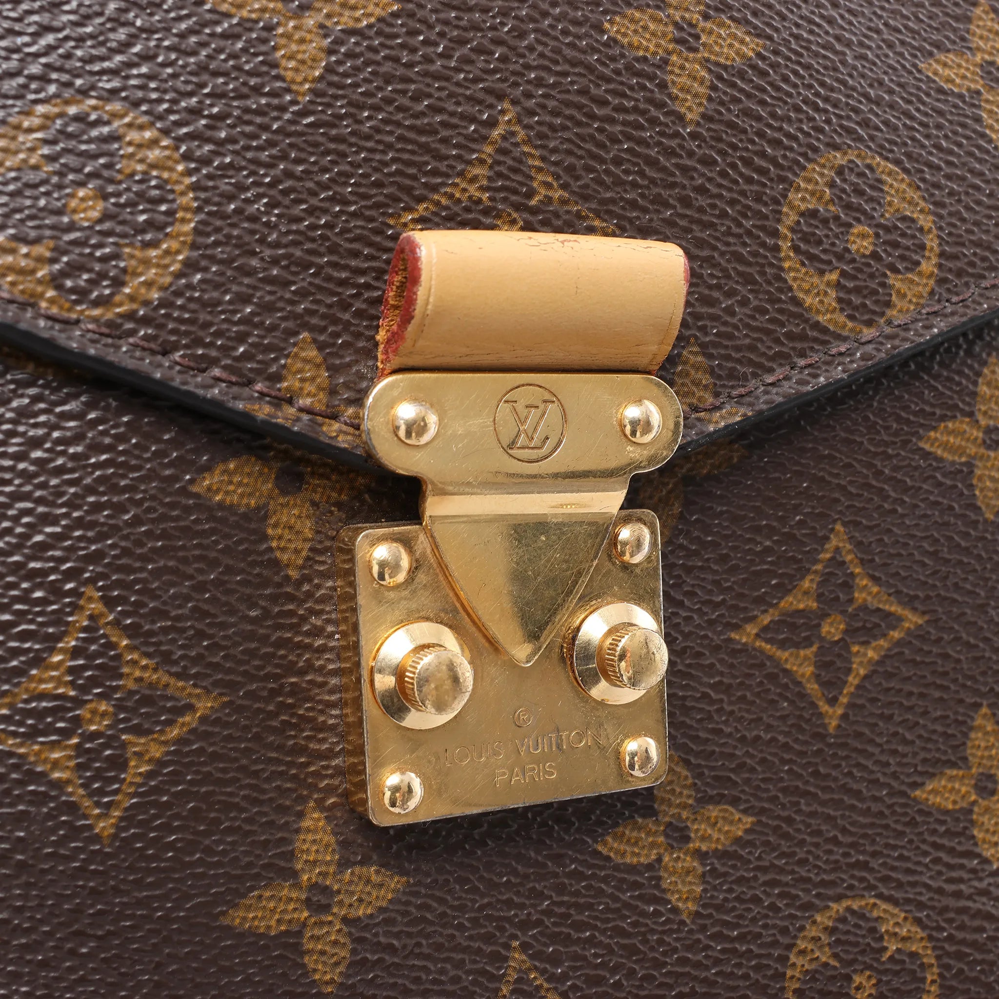 Bolso bandolera Louis Vuitton Metis MM Pochette Monogram Canvas en marrón M44875