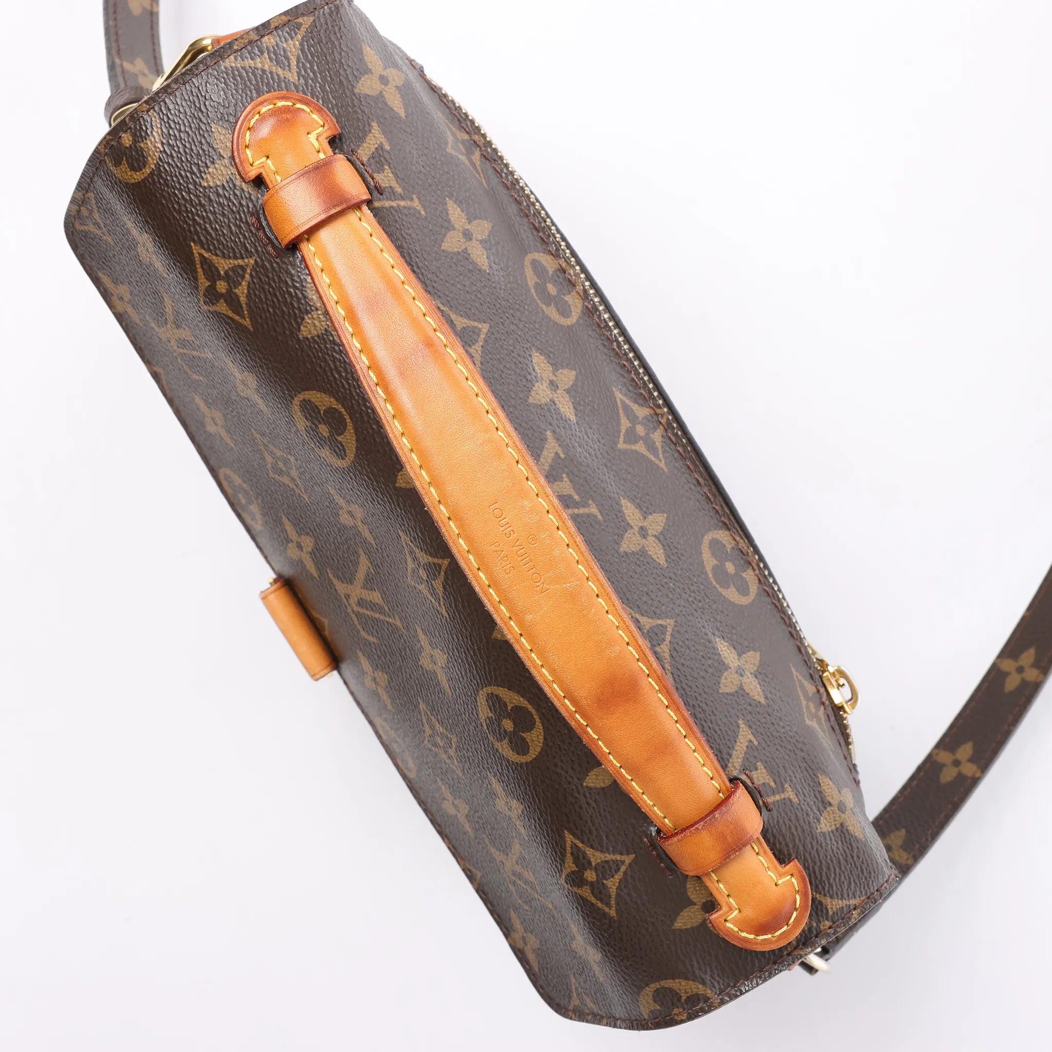 Louis Vuitton Metis MM Pochette Monogram Canvas Crossbody Bag in Brown M44875