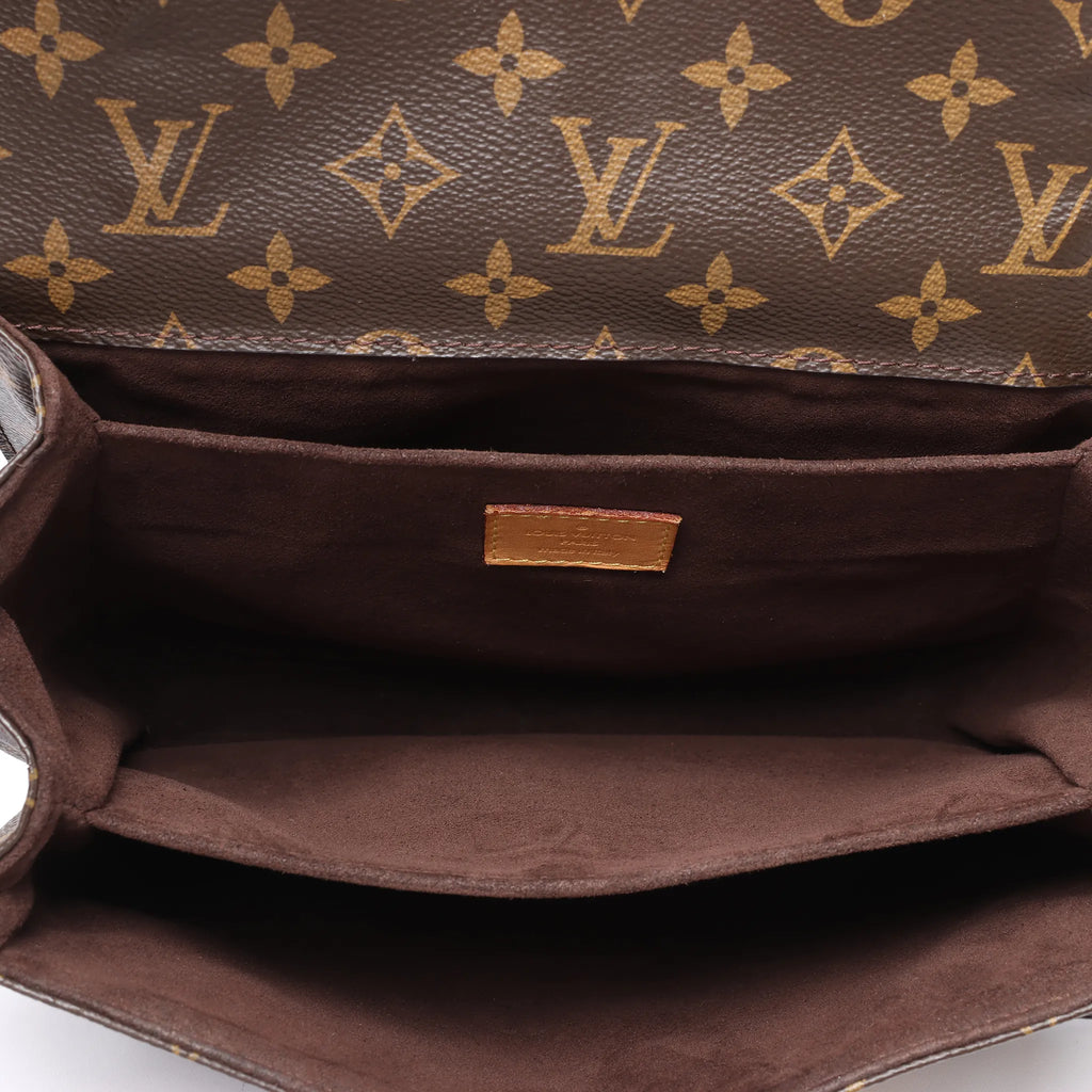 Louis Vuitton Metis MM Pochette Monogram Canvas Crossbody Bag in Brown M44875