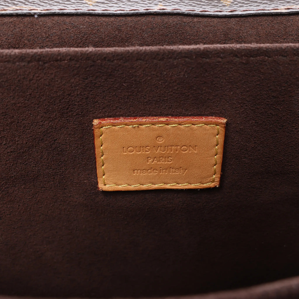 Louis Vuitton Metis MM Pochette Monogram Canvas Crossbody Bag in Brown M44875