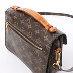 Louis Vuitton Metis MM Pochette Monogram Canvas Crossbody Bag in Brown M44875