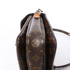 Louis Vuitton Metis MM Pochette Monogram Canvas Crossbody Bag in Brown M44875