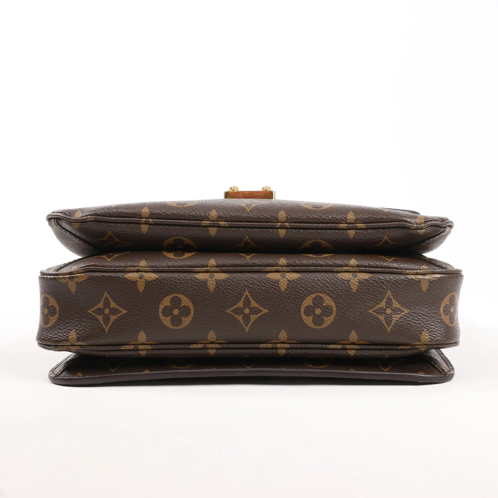 Louis Vuitton Pochette Metis MM Monogram Canvas Crossbody Bag in Brown M44875