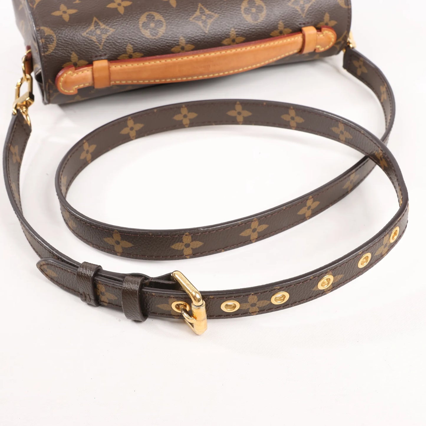 Louis Vuitton Pochette Metis MM Monogram Canvas Crossbody Bag in Brown M44875