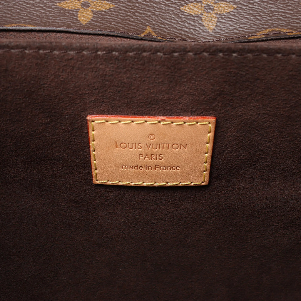 Louis Vuitton Metis MM Pochette Monogram Canvas Crossbody Bag in Brown M44875