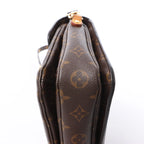 Louis Vuitton Metis MM Pochette Monogram Canvas Crossbody Bag in Brown M44875