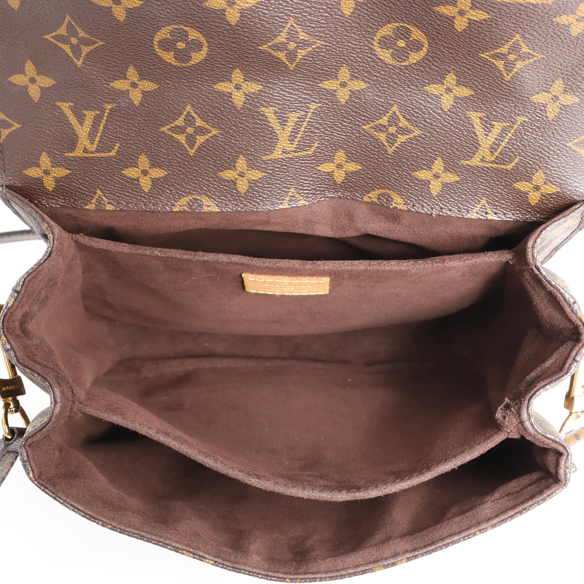 Louis Vuitton Metis MM Pochette Monogram Canvas Crossbody Bag in Brown M44875