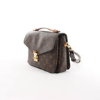 Louis Vuitton Metis MM Pochette Monogram Canvas Crossbody Bag in Brown M44875