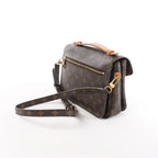 Louis Vuitton Metis MM Pochette Monogram Canvas Crossbody Bag in Brown M44875